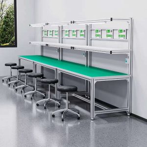 Bàn Thao Tác Công Nghiệp – Bàn Làm Việc Tiêu Chuẩn Cho Dây Chuyền – Tải Trọng 300kg