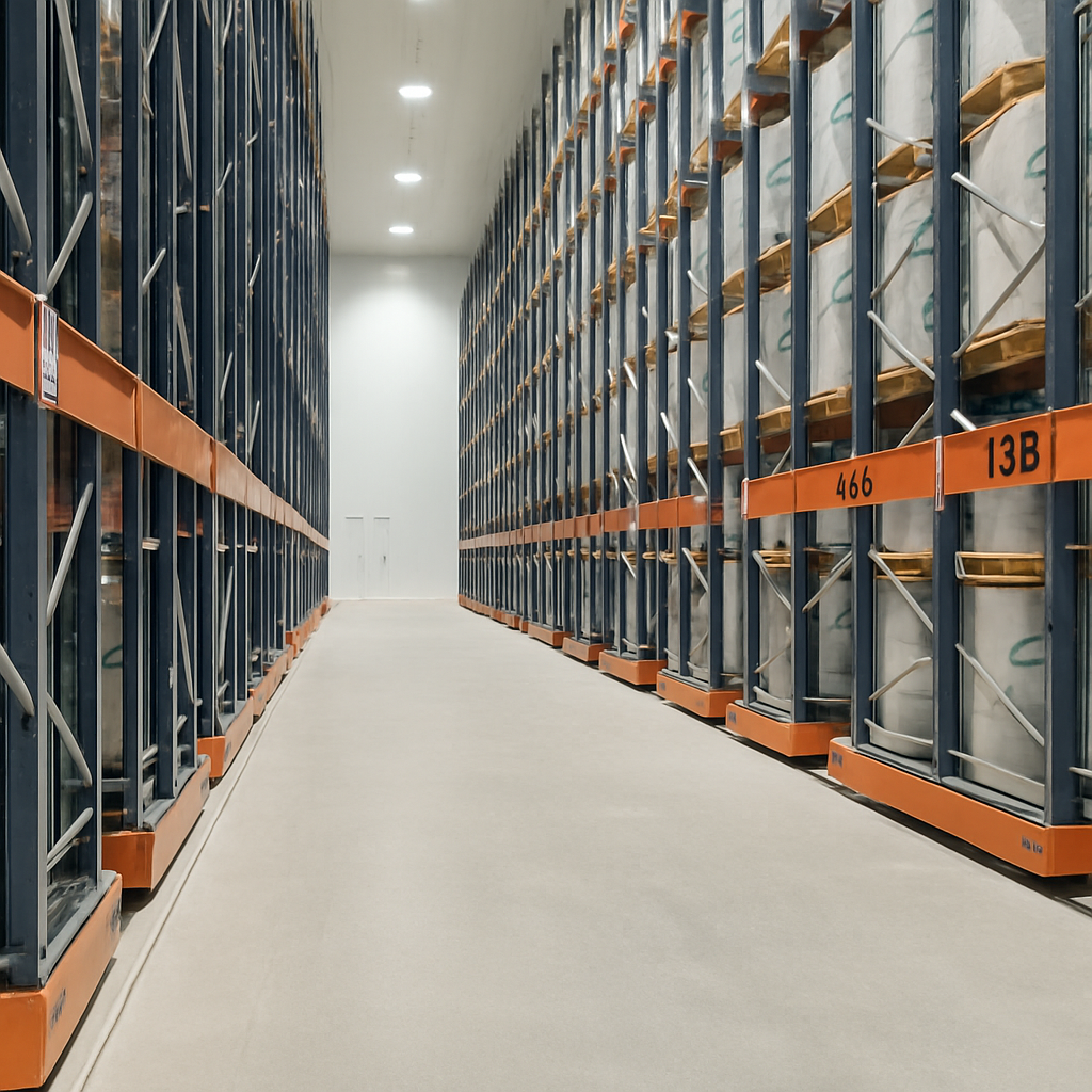 Kệ Kho Di Động – Giúp Tăng Diện Tích Lưu Trữ Lên Đến 2 Lần