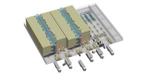 Kệ Kho Tự Động 4–6 Tầng – Giải Pháp Lưu Trữ Thông Minh Cho Kho Hiện Đại